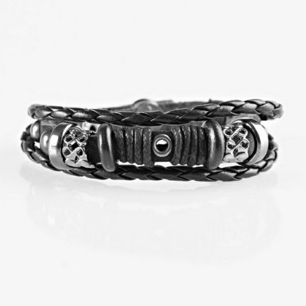 Gone exploring men's bracelet